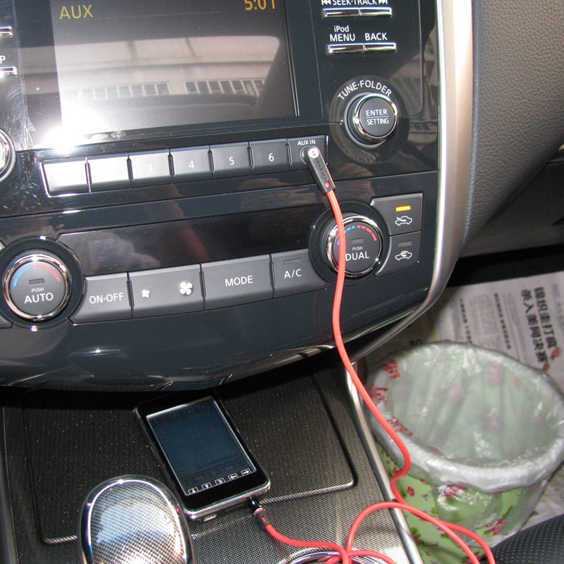 汽车AUX音频传输对录线两头3.5mm插头数据发烧音乐线做工精致包邮