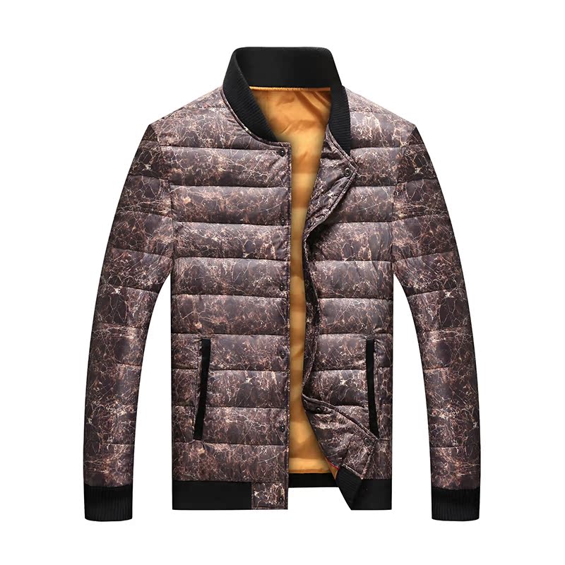 2015冬季新款白鸭绒羽绒服男青年韩版短款修身羽绒服男士保暖外套