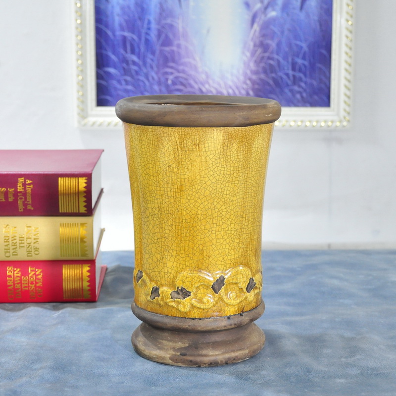 特大号陶瓷花盆 色釉花盆花瓶花品种 盆栽新中式地中海风格包邮