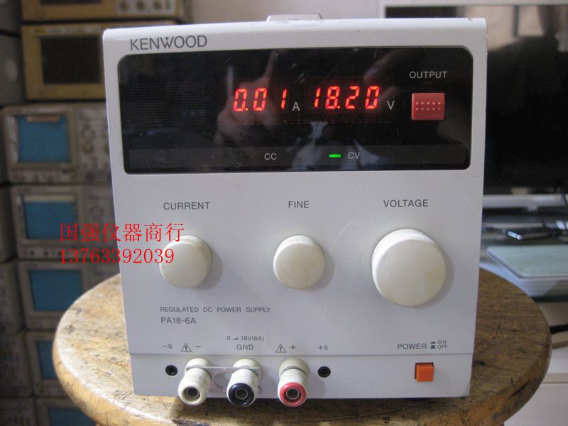 原装健伍PR36-3 36V3A二手直稳压电源6A18V进口数显直流电源2A30V