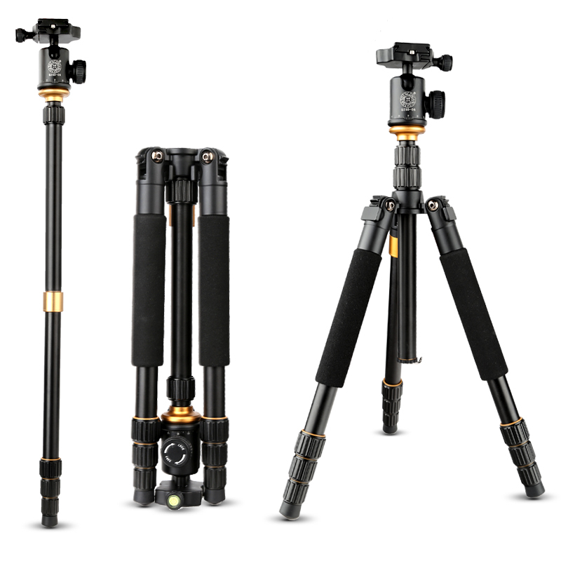 轻装时代Q999S单反相机三角支架云台 摄影微单佳能专业便携三脚架