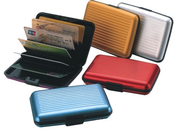 【代发小包】防水安检防磁金属卡包铝制名片钱夹aluma wallet
