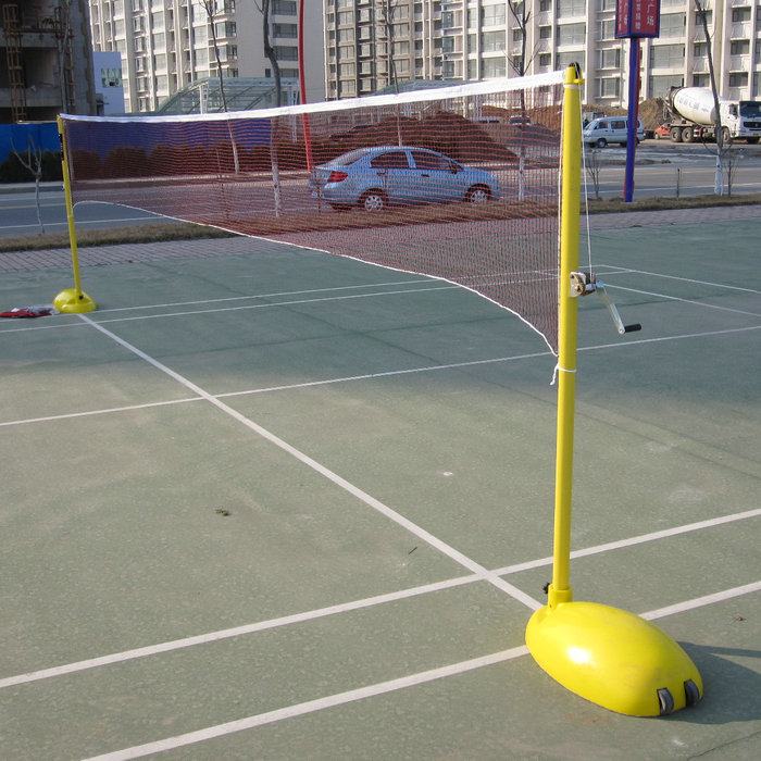 比赛专用移动羽毛球网架标准羽毛球柱便携式羽毛球网柱羽毛球支架