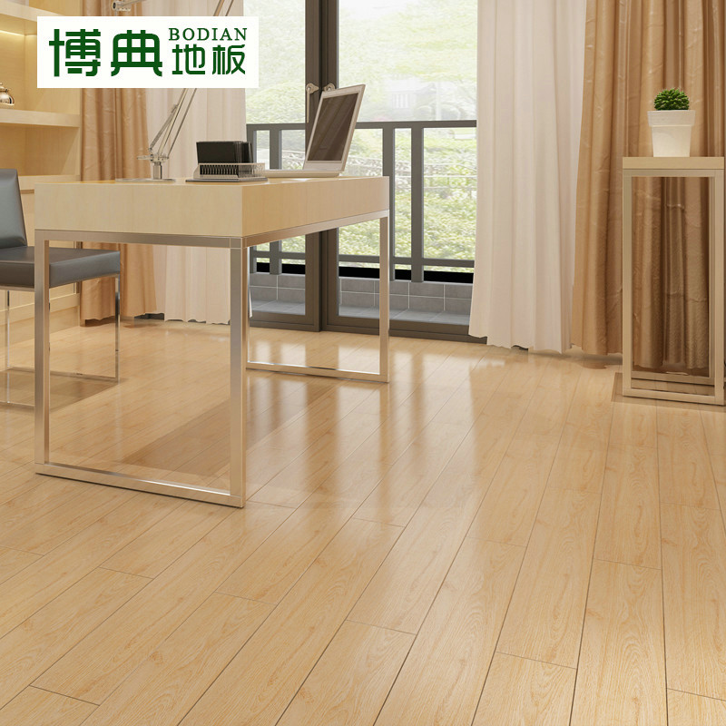 博典强化复合地板精钢耐磨同步对木纹工艺复合木地板厂家直销
