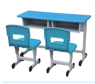 幼儿双人课桌椅 儿童课桌椅 塑钢双人课桌椅学习课桌椅幼儿园桌子
