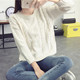 2016秋冬新款韩版学生毛衣外套女短款套头宽松纯色加厚针织打底衫