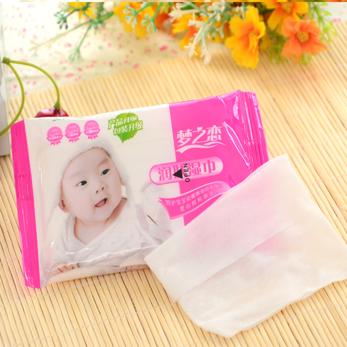 温馨婴儿护肤湿巾成人护肤湿纸巾10抽100包包邮厂价批发