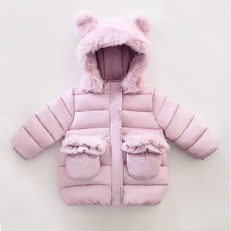 2015新款女宝宝棉衣冬装棉服外套0-1-2-3周岁婴幼儿冬季加厚棉袄