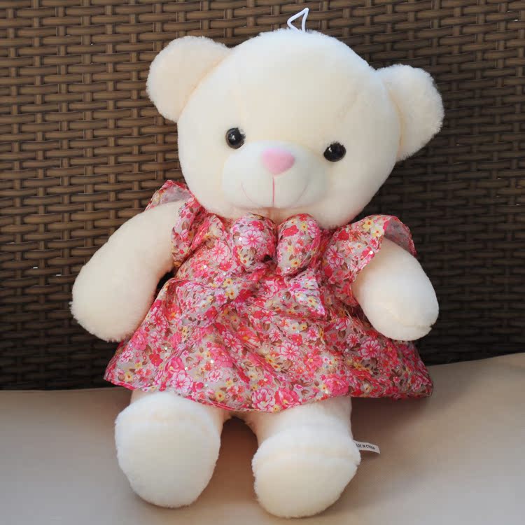 泰迪裙熊毛绒玩具裙熊公仔布娃娃送女生朋友生日礼物可爱