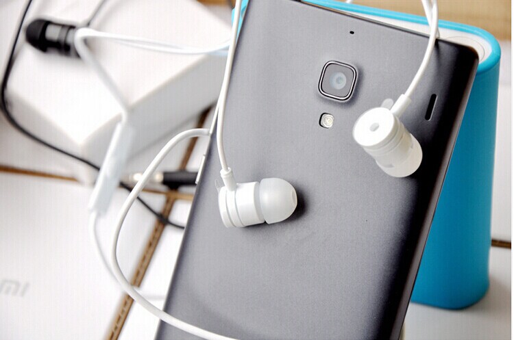 小米活塞简装耳机苹果安卓通用耳机重低音线控带麦耳机全国包邮