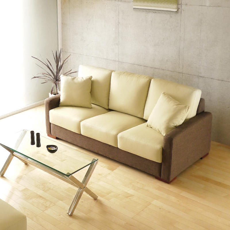 现代简约日式棉麻布艺沙发中小户型客厅双人三人位可拆洗沙发组合