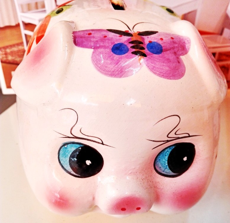 招财猪储蓄罐陶瓷摆件创意储钱罐儿童存钱罐超大礼物可爱