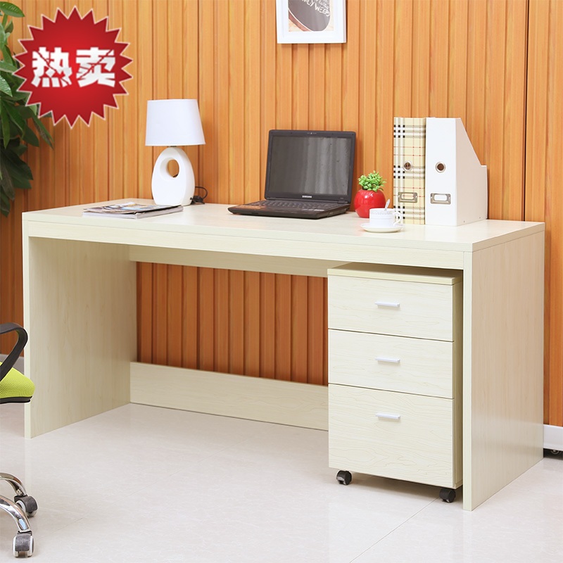 环保简约电脑桌台式家用现代书桌笔记本办公桌简易写字台组合包邮