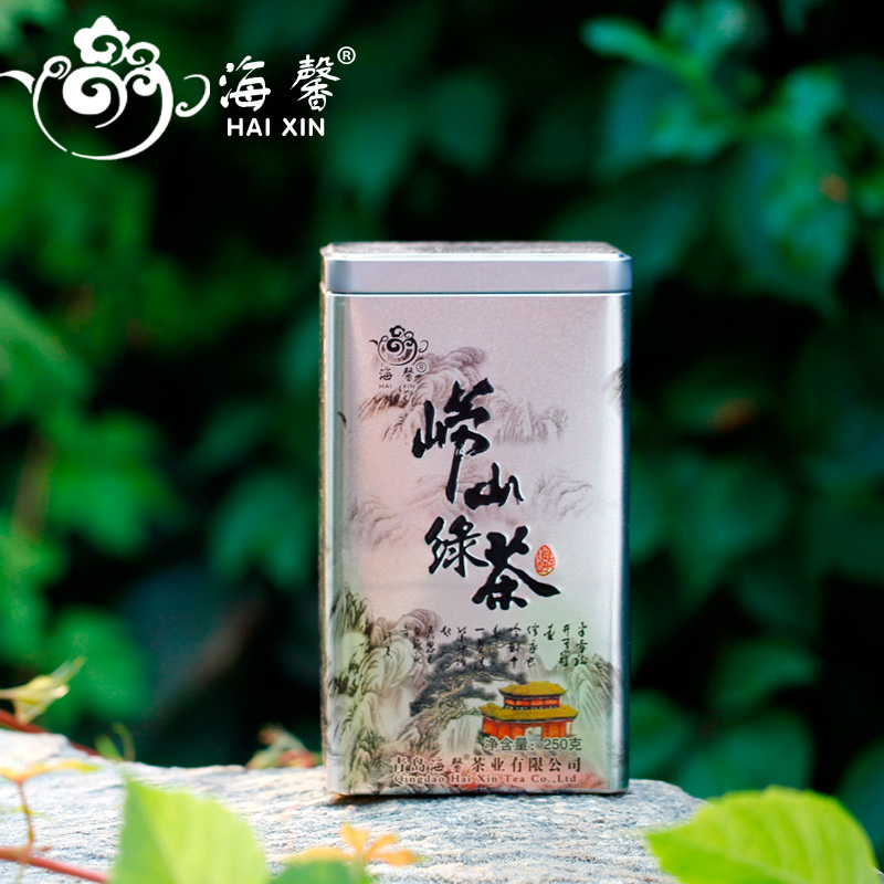 2015崂山春茶海馨崂山茶绿茶日照绿茶翠螺茶叶250g超级耐泡罐装