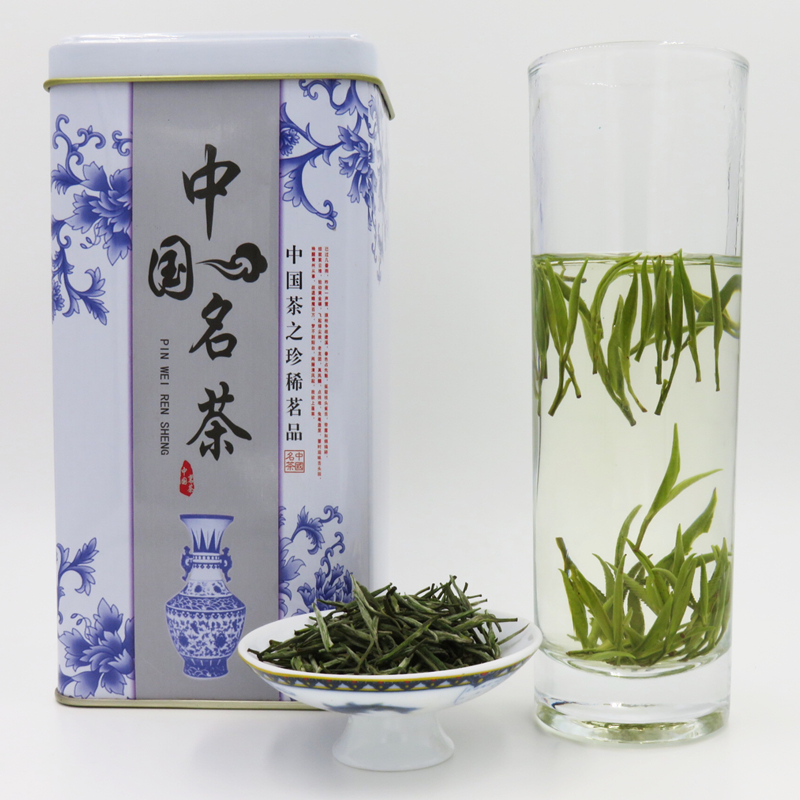 2015新茶上市 绿茶 茶叶 雨前 一级 限时促销 安吉白茶150g罐装