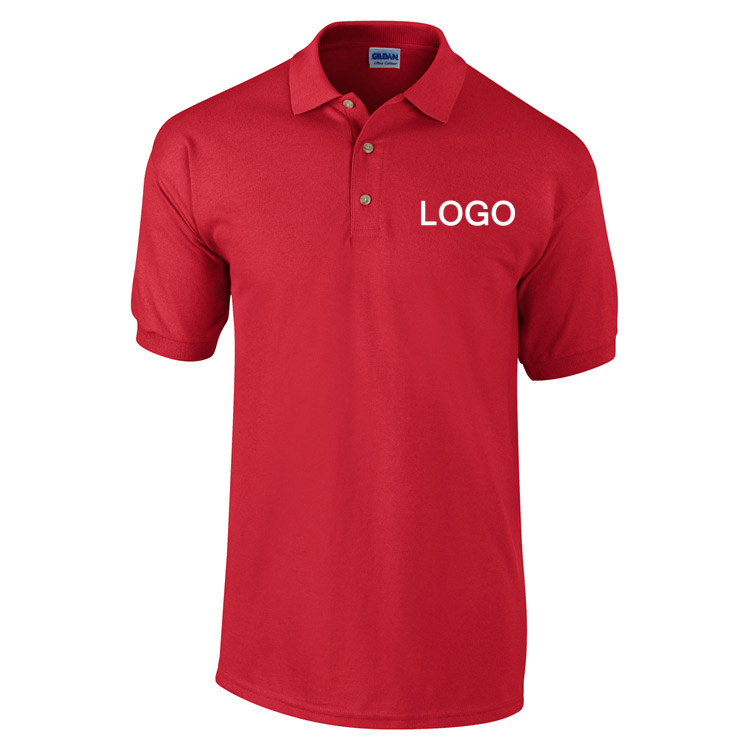 POLO翻领衫定制班服定做广告衫纯棉T恤定做印LOGO来图定制