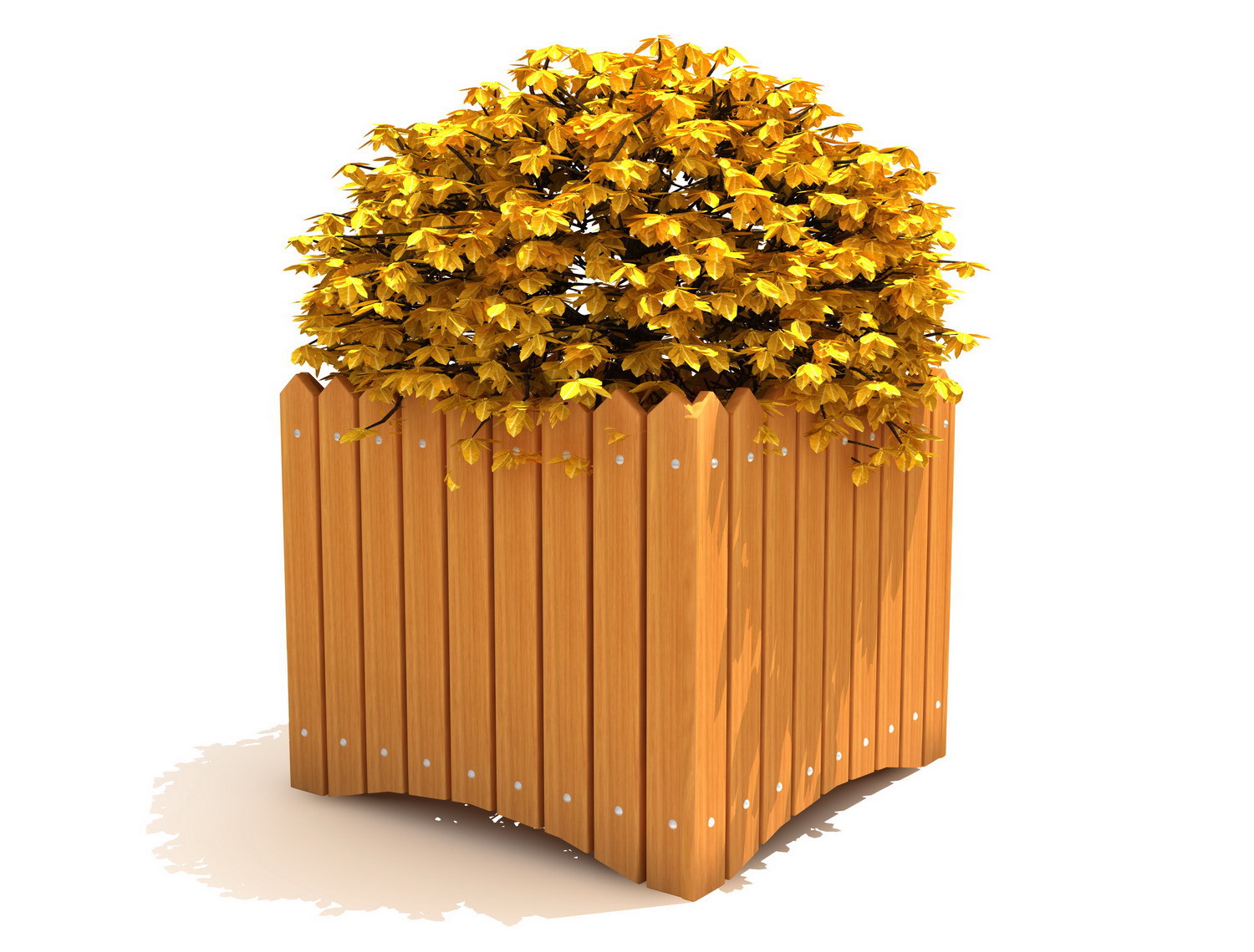 定做防腐木花箱 碳化木花盆花箱定制 公园花箱 户外花箱 花槽花架