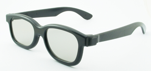 低价偏光式3D眼镜 被动式3D影院 圆偏光3D眼镜 不闪式3D电视眼镜