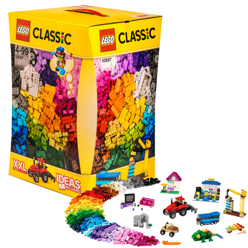 正品乐高经典创意乐高大型创意箱LEGO CLASSIC 玩具积木益智10697