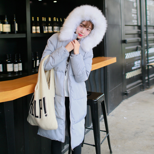 2015冬季新款女装 韩版学生大码保暖小棉袄中长棉衣外套上衣女潮
