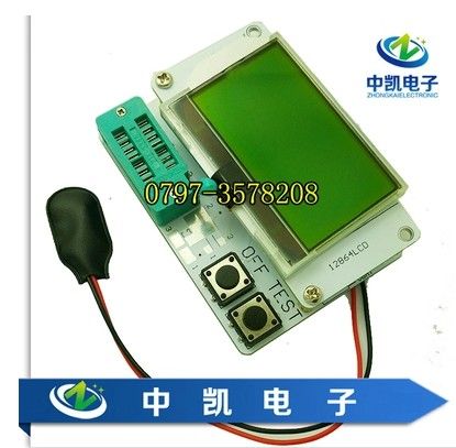 LCD大屏图形显示晶体管测试仪 电感电容电阻测试仪 电容ESR仪表