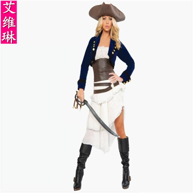 年会服装道具成人化妆舞会服装cosplay服装服饰贵族女海盗服装