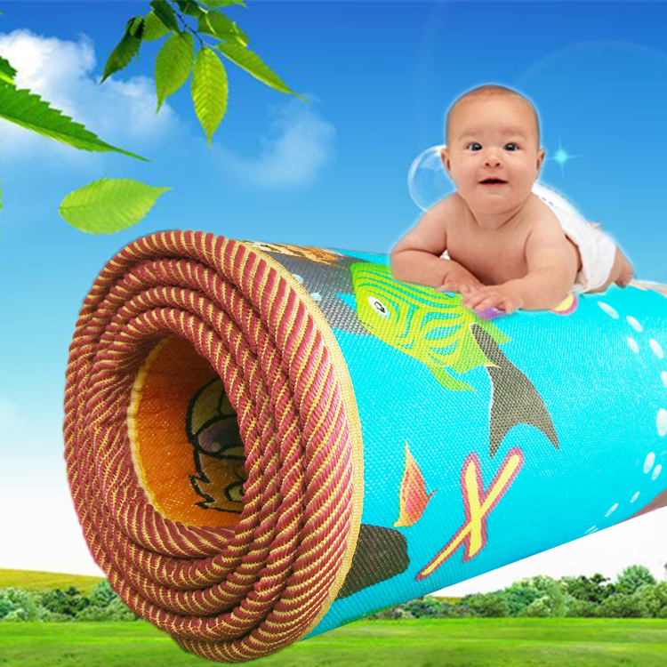 环保婴儿童爬爬垫加厚1cm宝宝爬行垫野餐地垫1.2米1.5米1.8米2米
