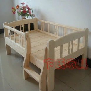 特价 儿童床 实木 实木床 松木 带护栏 楼梯 床 环保实木床