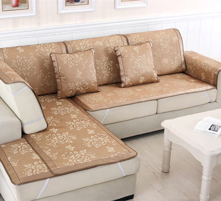沙发垫夏季夏天沙发坐垫双面冰丝沙发垫凉垫凉席藤席防滑可定做