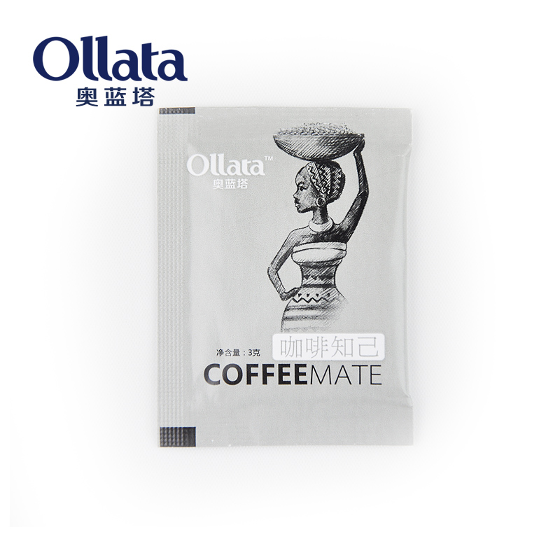 Ollata咖啡伴侣 咖啡知己 奥蓝塔奶精独立包装  2袋 共100小包