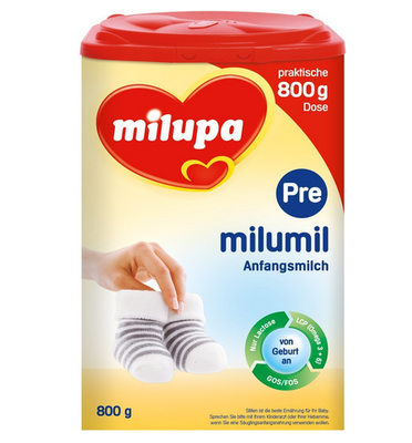 德国milumil奶粉pre段新生儿0-3个月