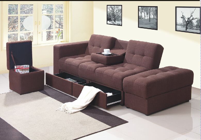 沙发床布艺沙发多功能沙发床带抽屉沙发床沙发沙发床改尺寸定制