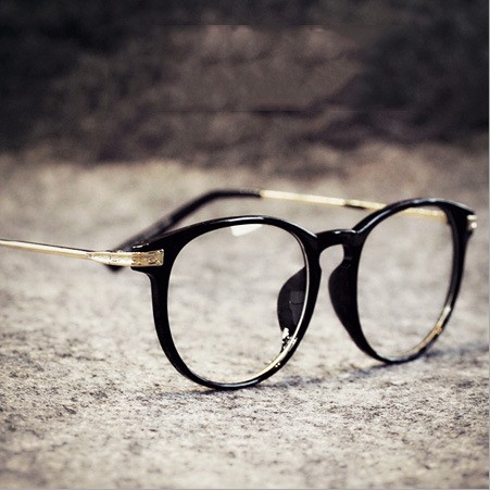 2015新款复古平光镜女时尚复古可爱圆框眼镜框眼镜架近视男女眼镜