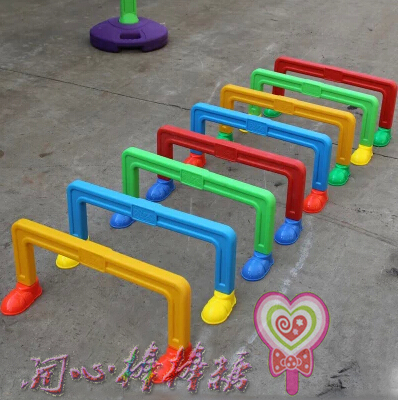 幼儿园儿童玩具感统训练器材塑料跨栏钻圈运动游戏室内外体育用品