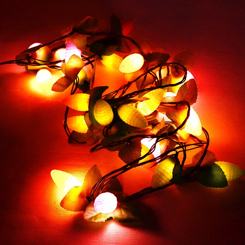 水果灯串 圣诞树装饰品 圣诞节灯饰批发 圣诞树彩灯 多造型随机