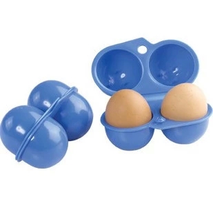 户外野营鸡蛋盒鸡蛋夹野炊用品野餐便携塑料鸡蛋盒鸡蛋托2只装