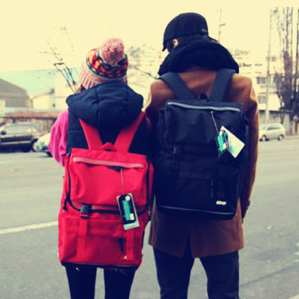 韩版大容量背包2015新款ulzzang学生旅行书包韩国双肩电脑包