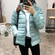 2016新款冬装韩版女士纯色羽绒服女短款轻薄立领显瘦大码外套学生