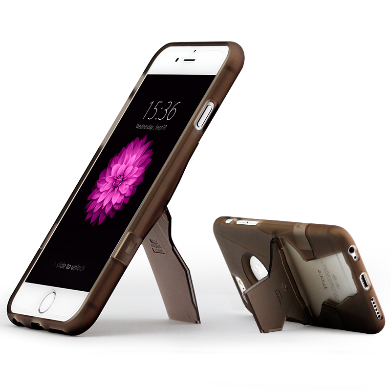 美十美分iPhone6 Plus 苹果6手机壳保护套手机支架 神器隐形支架