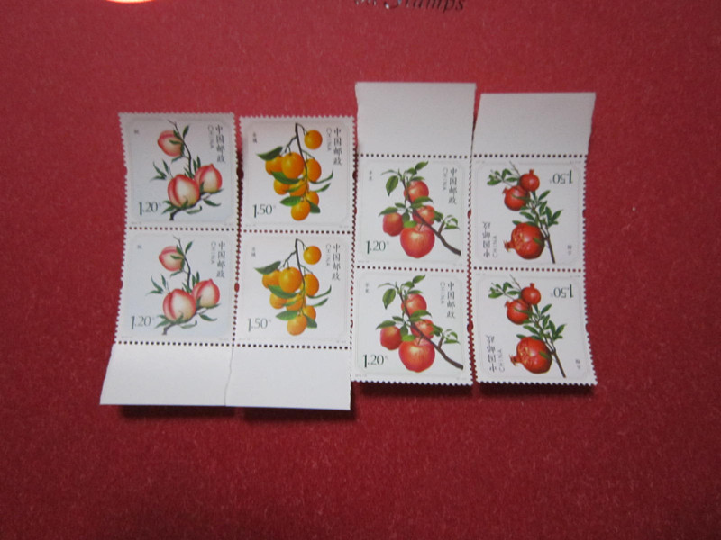 2014-15 水果 打折邮票 原价 5.4