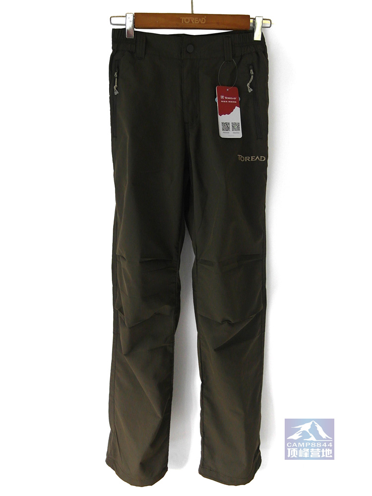 2015春夏新款 专柜正品 探路者男式徙步速干舒适长裤TAMD81261