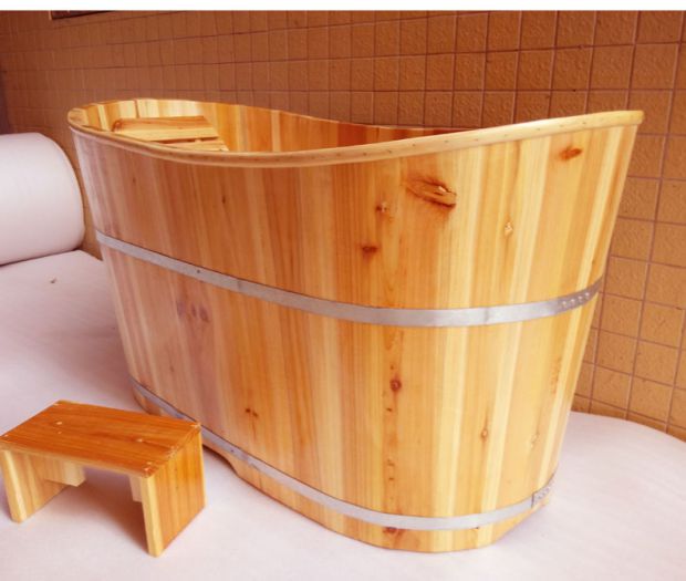 特价 木质浴缸沐浴桶大木桶木浴桶木浴盆泡澡桶木澡盆木盆成人桶