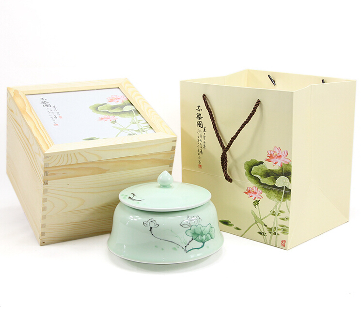 新款 陶瓷罐 茶叶 坦洋工夫红茶  礼盒套装 高端礼品 150克 包邮