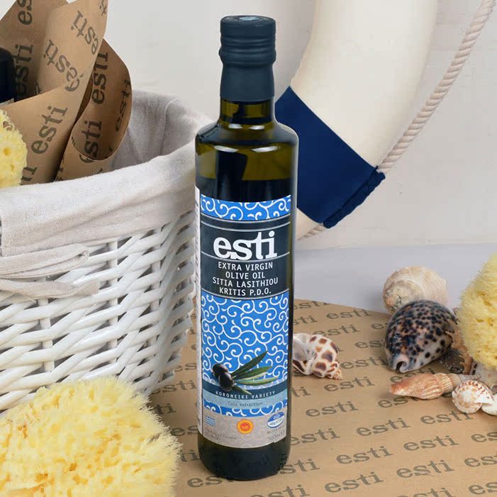 ESTI希腊进口克里特岛PDO特级初榨橄榄油 500ml  美食护肤皆宜
