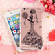 新款iPhone6S手机壳 苹果6plus欧美手机保护套 创意彩绘女神