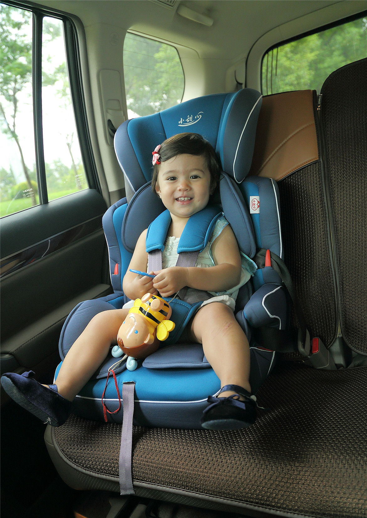 小甜心汽车安全座椅适用9个月-12周岁  9KG-36KG适用