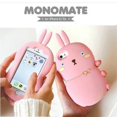韩国小兔iphone6手机壳硅胶 苹果5s手机壳卡通保护套4.7外壳软潮
