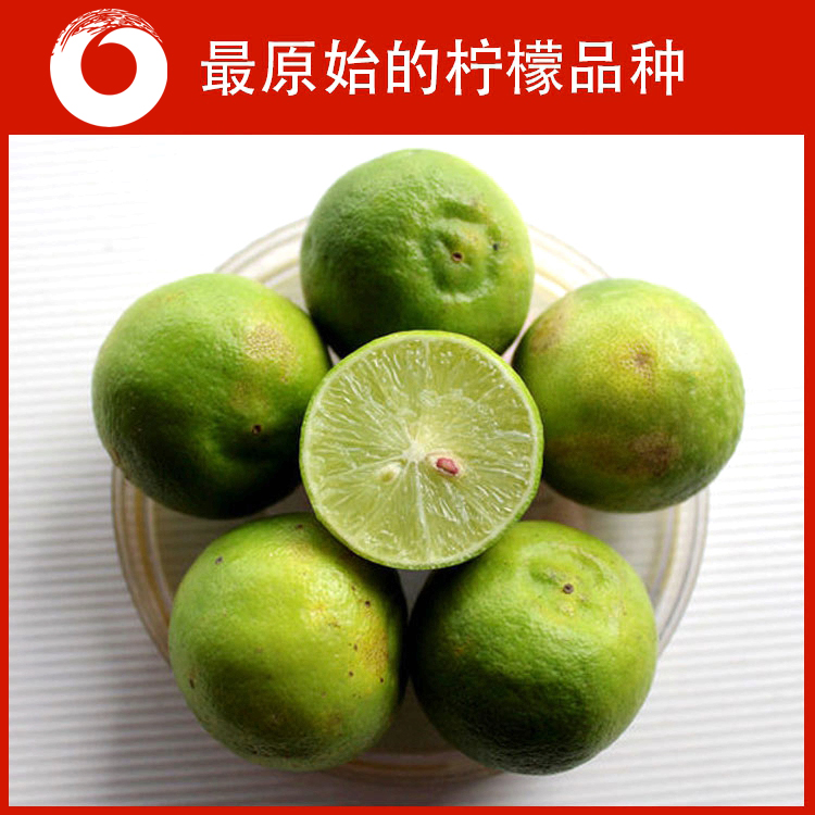 进口缅甸新鲜水果包邮 青柠檬1000g 特产水果原装进口柠檬不打蜡