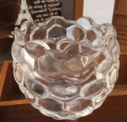 新品欧式新古典水晶玻璃烛台表白创意浪漫烛光晚餐桌客厅装饰摆件