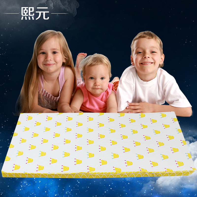 熙元婴儿 儿童 宝宝床垫 幼儿园午托 海绵垫 纯棉布套可拆洗定做